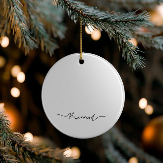 Ceramic Ornaments (2-Side Print)